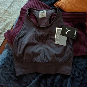 Puma medium tight fit sports bra
